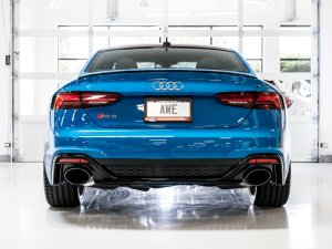 Audi RS5 Performance Exhaust - AWE Tuning - Touring Edition Cat Back - Diamond Black - `20-`27